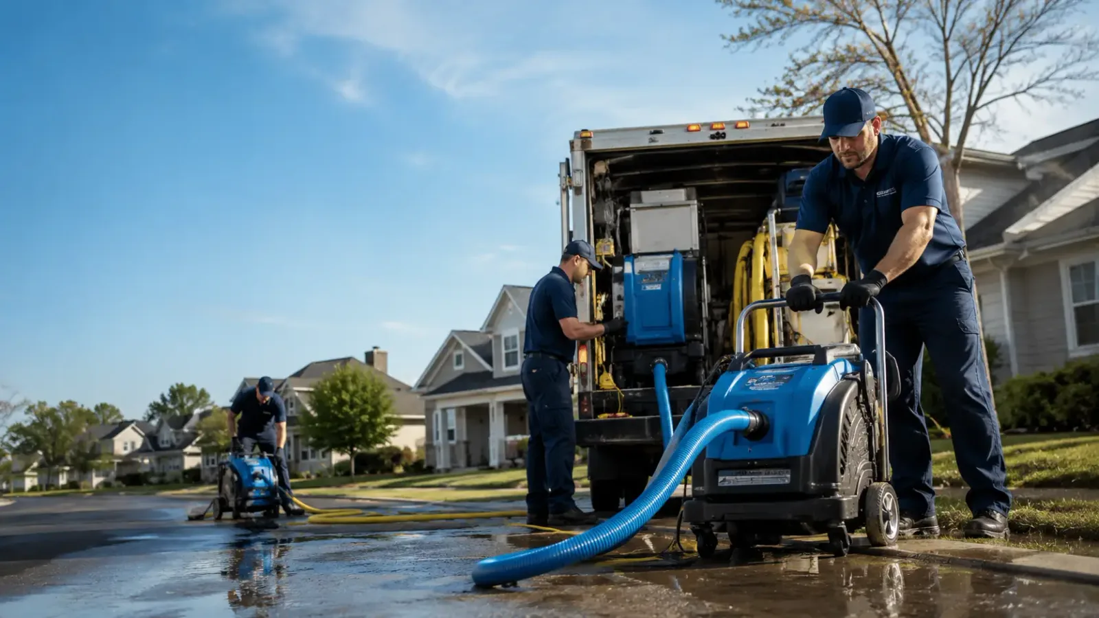 Flood Damage Cleanup in Romayor, TX